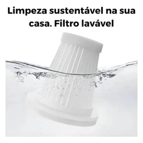 Aspirador de Pó Portátil MaxJetta + 5 BRINDES EXCLUSIVOS + FRETE GRÁTIS