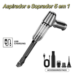 Aspirador de Pó Portátil MaxJetta + 5 BRINDES EXCLUSIVOS + FRETE GRÁTIS