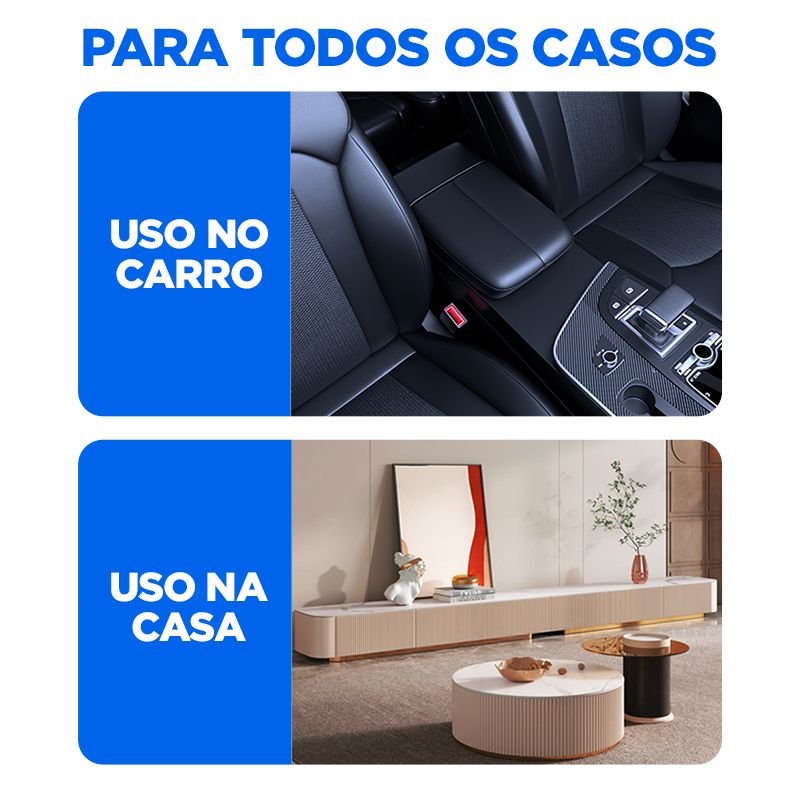 Aspirador de Pó Portátil MaxJetta + 5 BRINDES EXCLUSIVOS + FRETE GRÁTIS