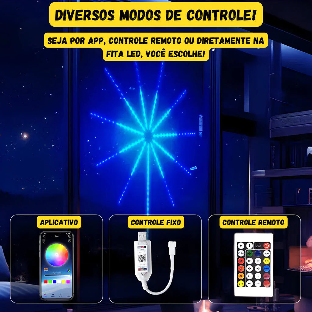 LED Fogos de Artifícios - [Black Friday]